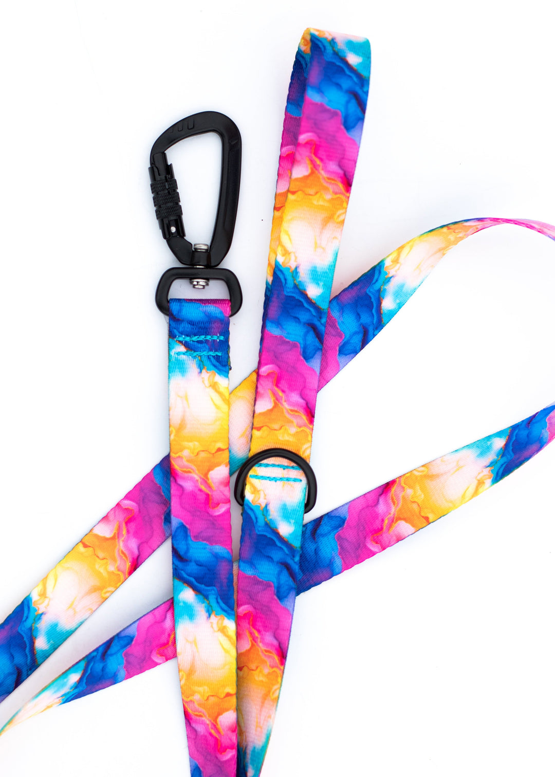 Vibrant Rainbow Dog Leash | SeaFlower Co