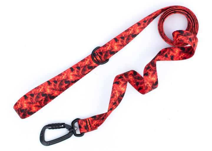 Red Smoke Dog Lead | Adventure Ready Dog Gear