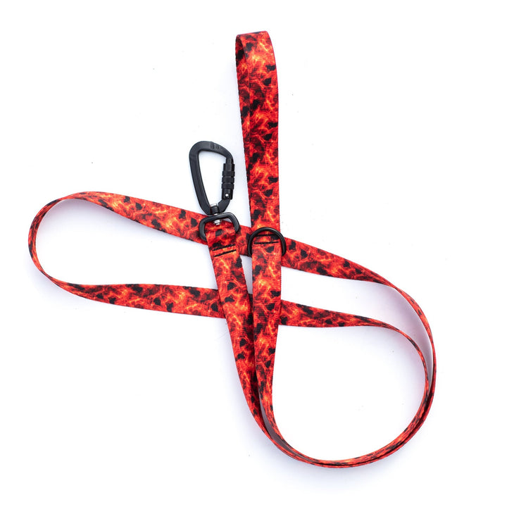 Red Smoke Dog Lead | Adventure Ready Dog Gear