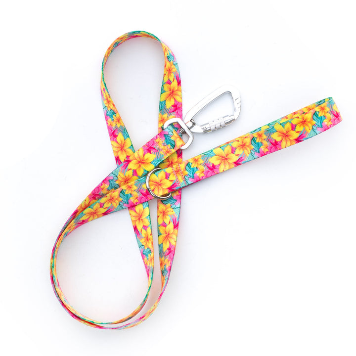 Hawaiian Floral Dog Leash | SeaFlower Co