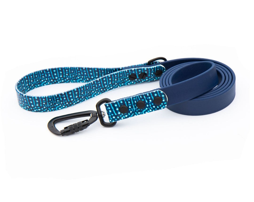 Whale Shark BioThane® Leash | Waterproof Pet Leash