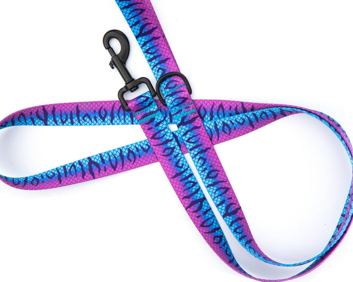 Purple Mackerel Dog Leash | SeaFlower Co