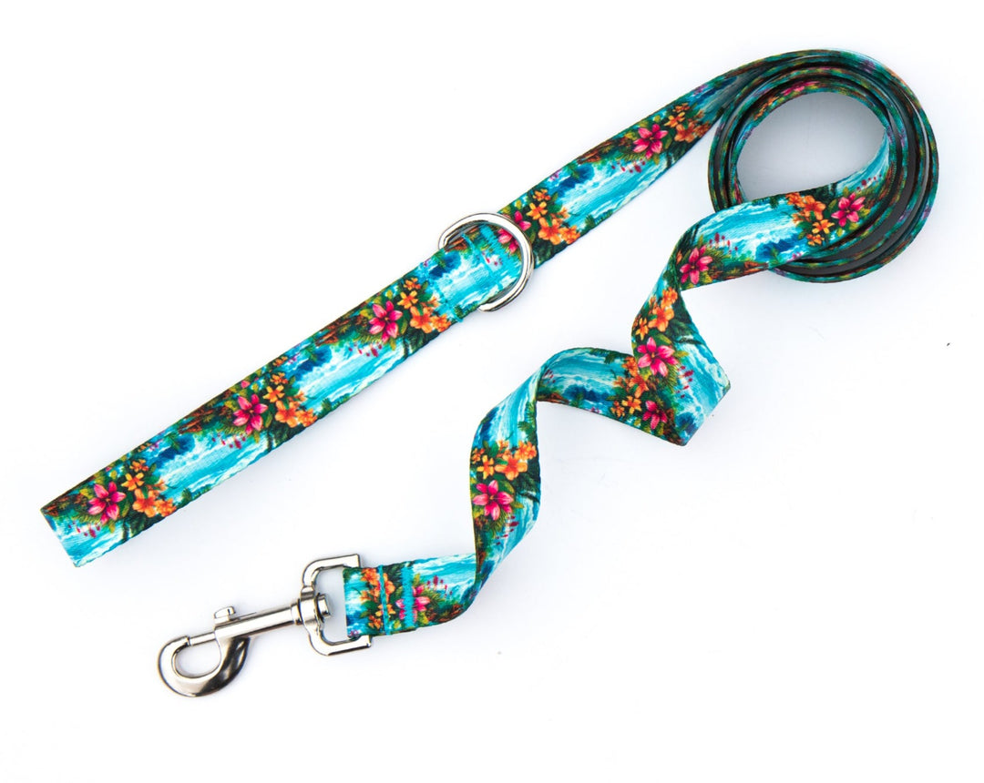 Hawaiian Beach Dog Leash | Stylish & Durable Pet Gear
