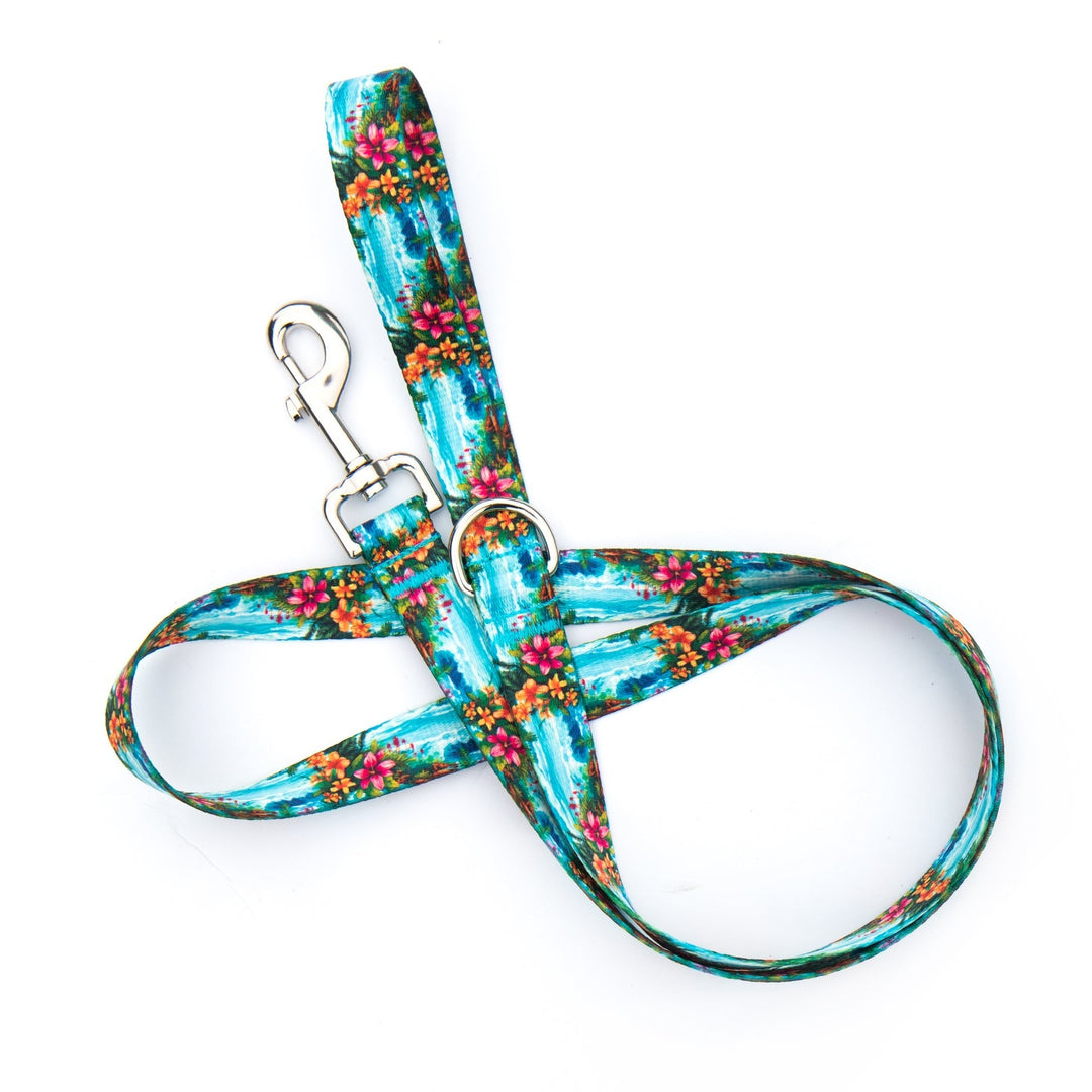 Hawaiian Beach Dog Leash | Stylish & Durable Pet Gear