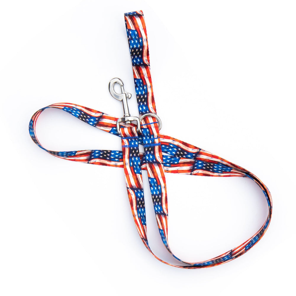 American Flags Dog Leash | SeaFlower Co