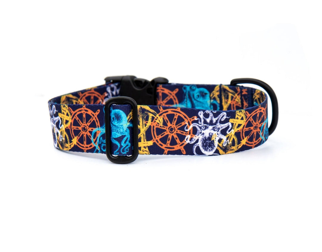Nautical Dog Collar | SeaFlower Co