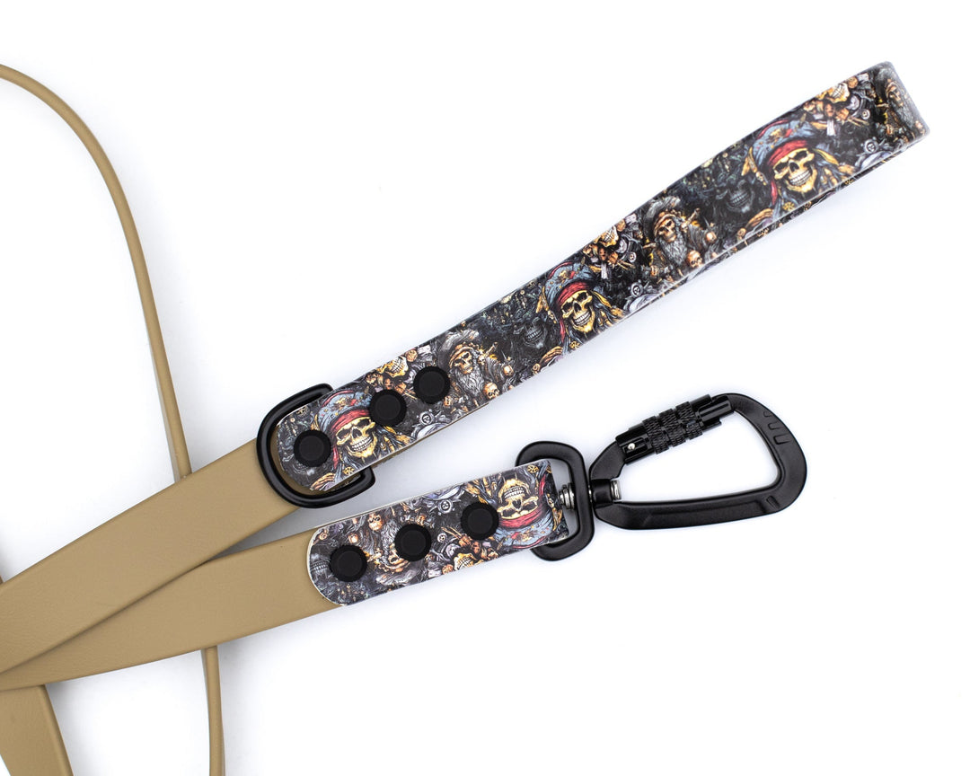 Pirates BioThane® Pet Leash | Waterproof UV Printed BioThane Dog Gear
