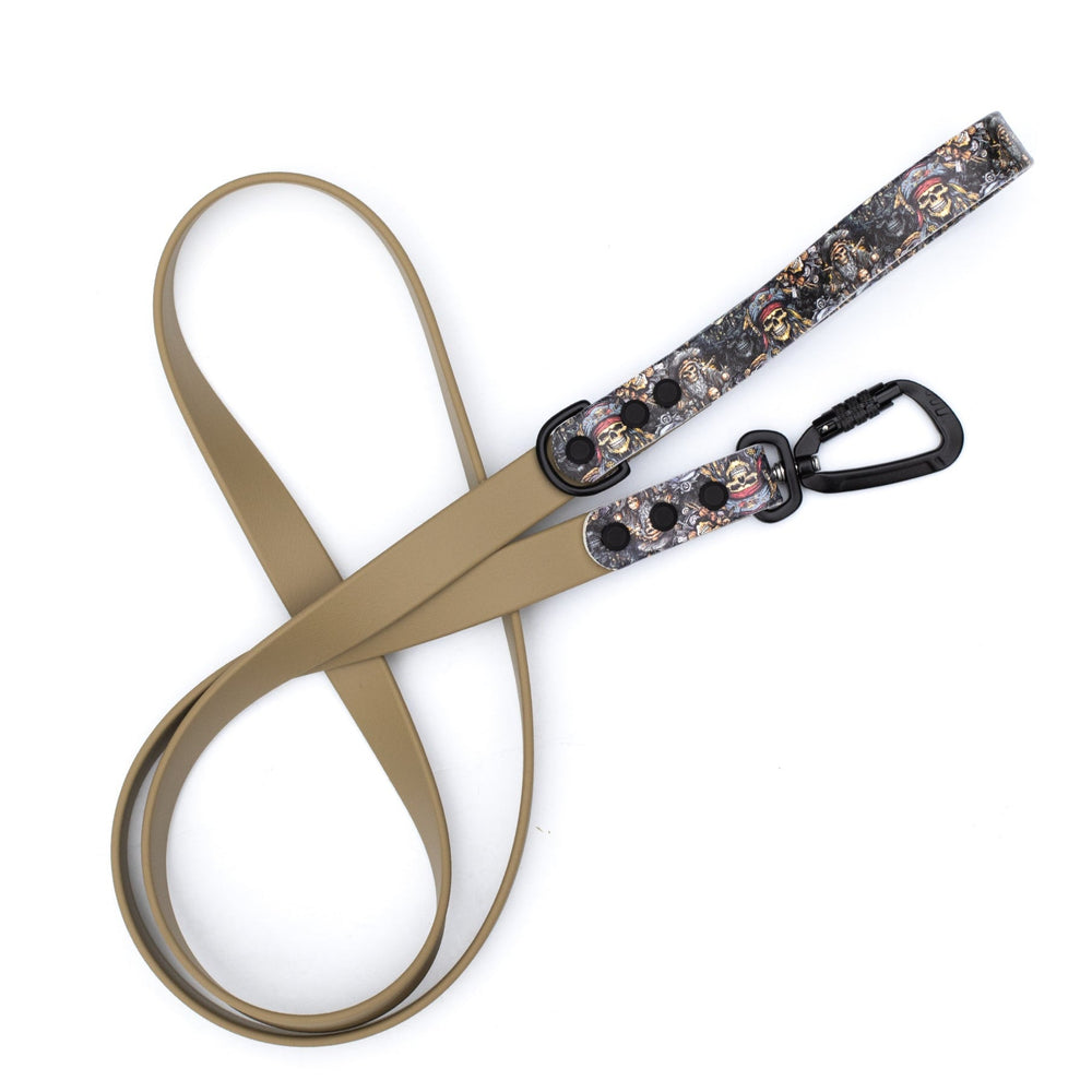 Pirates BioThane® Pet Leash | Waterproof UV Printed BioThane Dog Gear