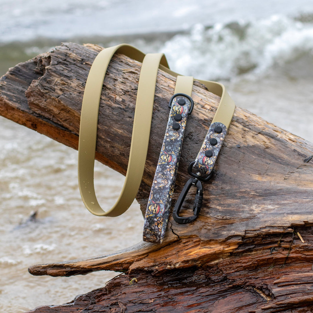 Pirates BioThane® Pet Leash | Waterproof UV Printed BioThane Dog Gear