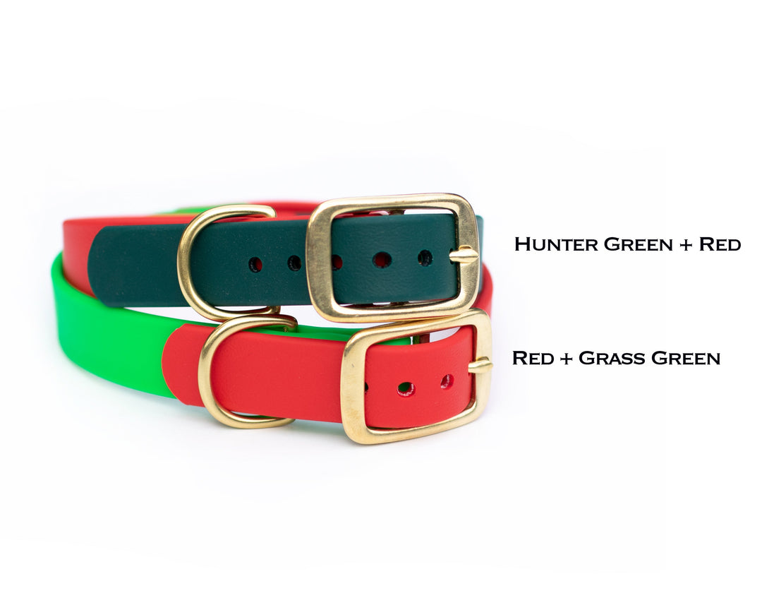 Christmas BioThane® Collars | SeaFlower Co