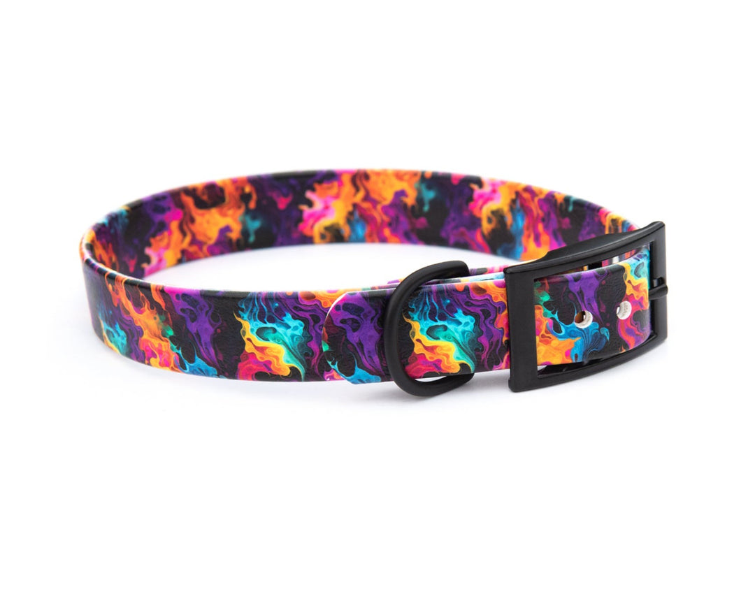 Flames BioThane® Collar | SeaFlower Co