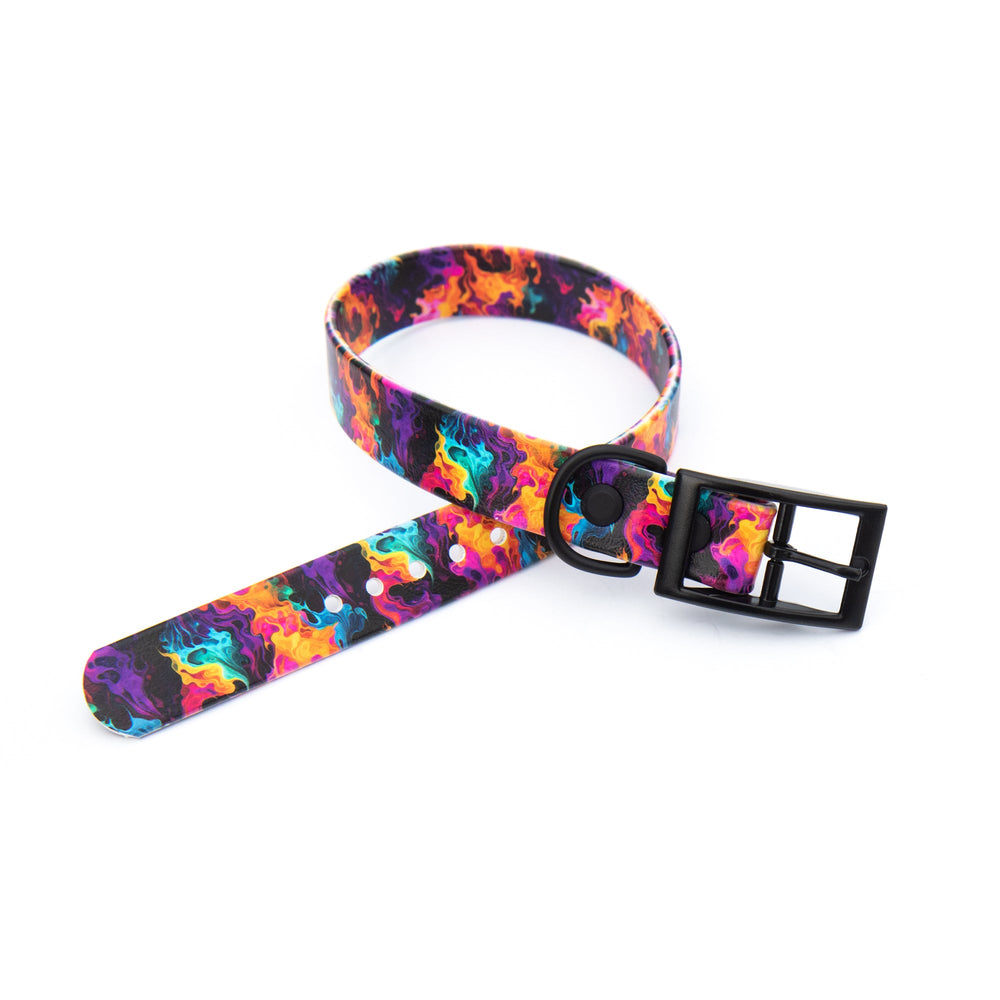 Flames BioThane® Collar | SeaFlower Co