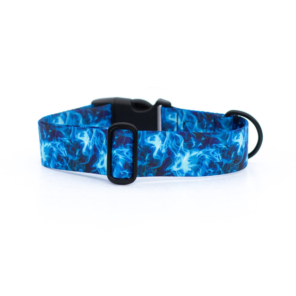 Blue Smoke Dog Collar | SeaFlower Co
