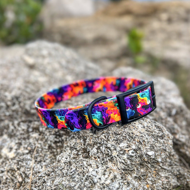Flames BioThane® Collar | SeaFlower Co