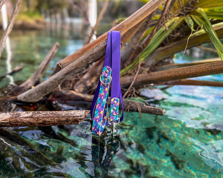 Mermaid Scales Waterproof Leash | SeaFlower Co