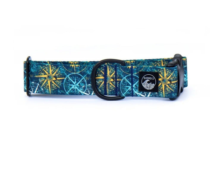 Compass Dog Collar | SeaFlower Co