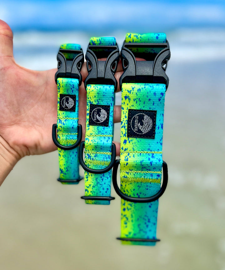 Mahi Mahi Dog Collar | SeaFlower Co