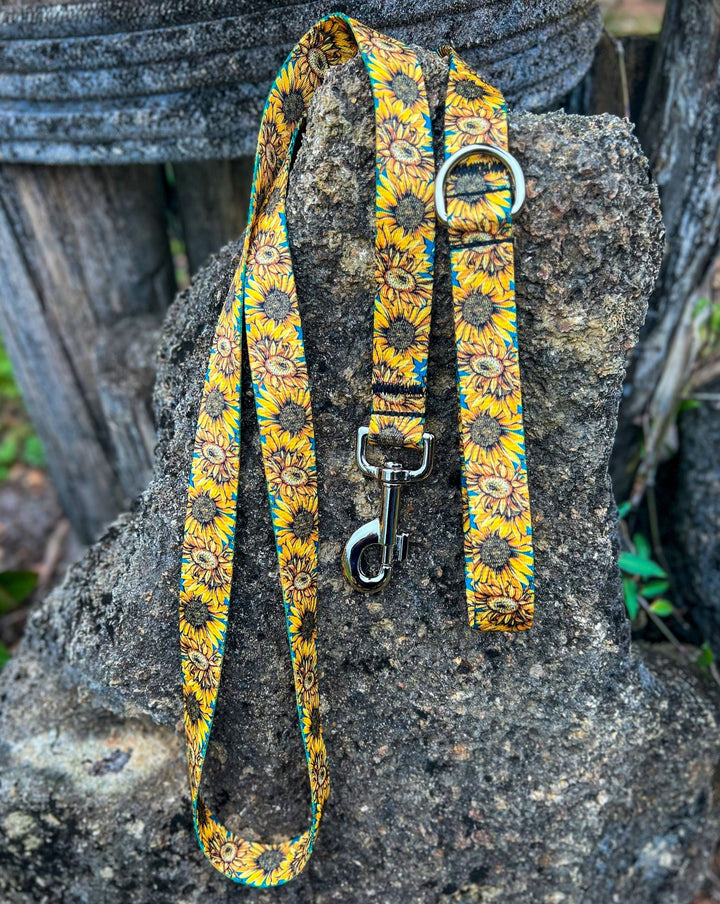Sunflower Dog Leash | SeaFlower Co