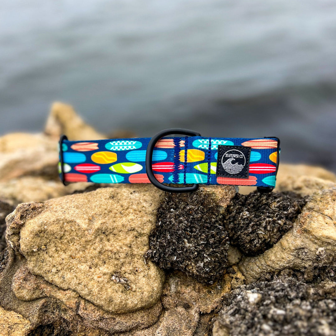 Surfboard Dog Collar | SeaFlower Co