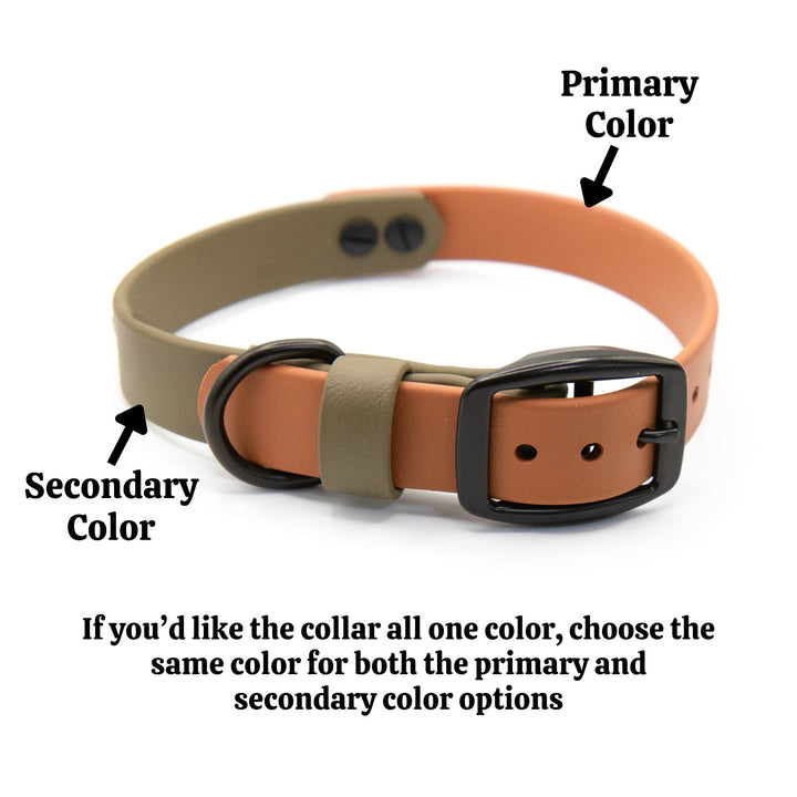 BioThane® Collars With Personalized Nameplate