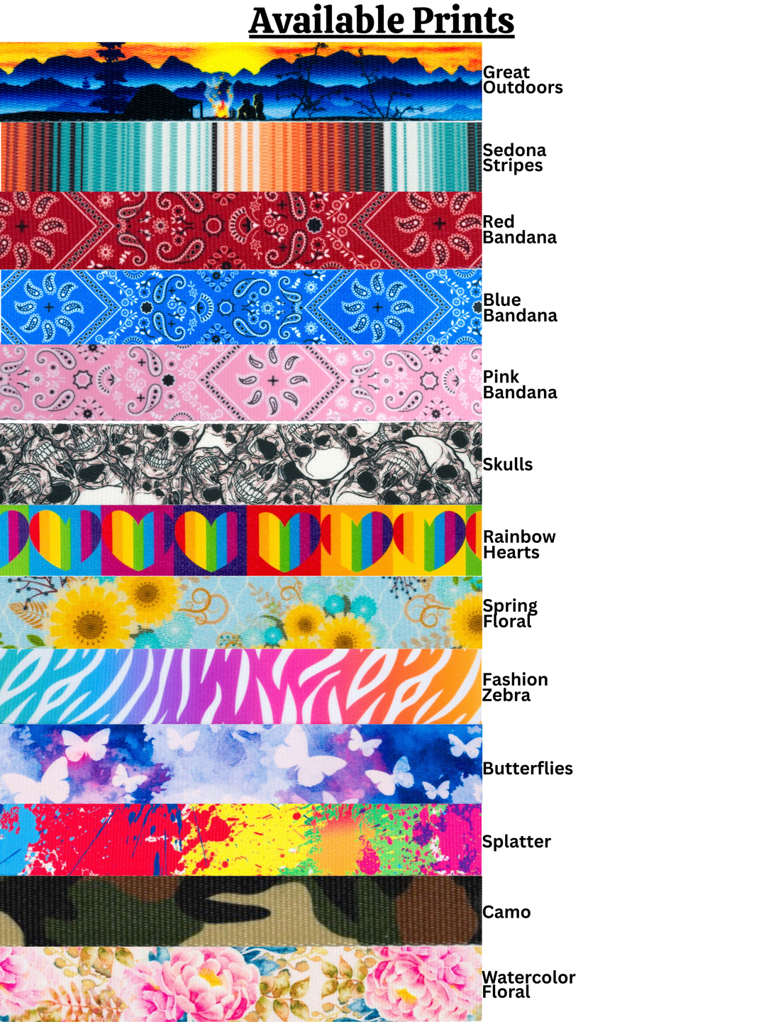 Mini &amp; Extra Small Collars | Available In 25+ Patterns