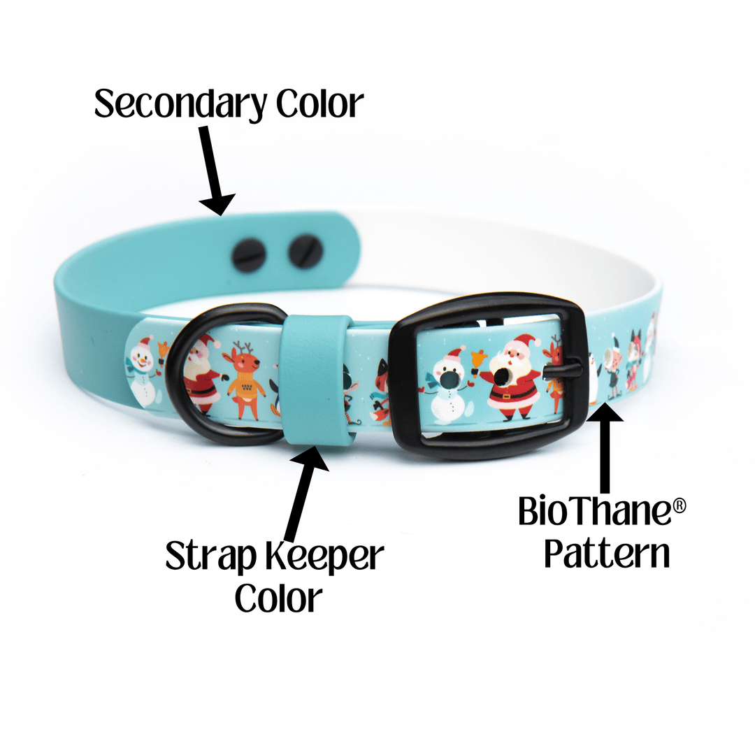 Holiday UV-Printed BioThane® Collar