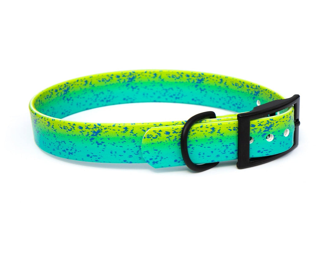 Green Mahi Waterproof Dog Collar 
