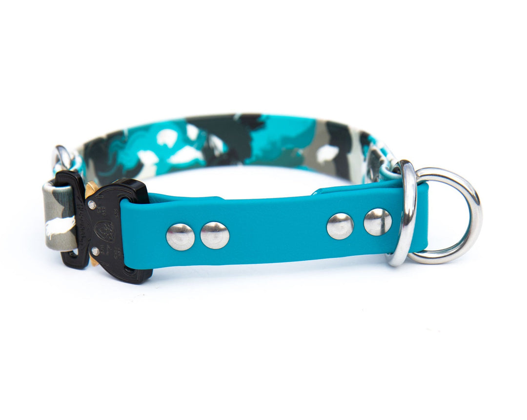 Limited Slip Patterned BioThane® Collar With Buckle