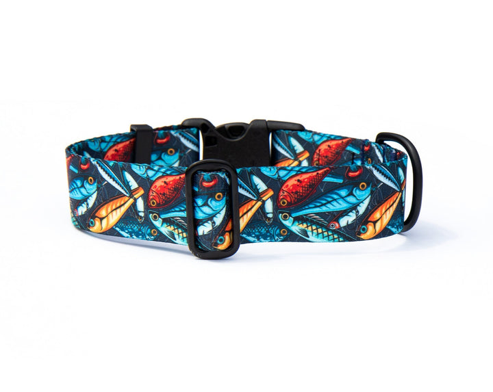 Fishing Lure Dog Collar | SeaFlower Co