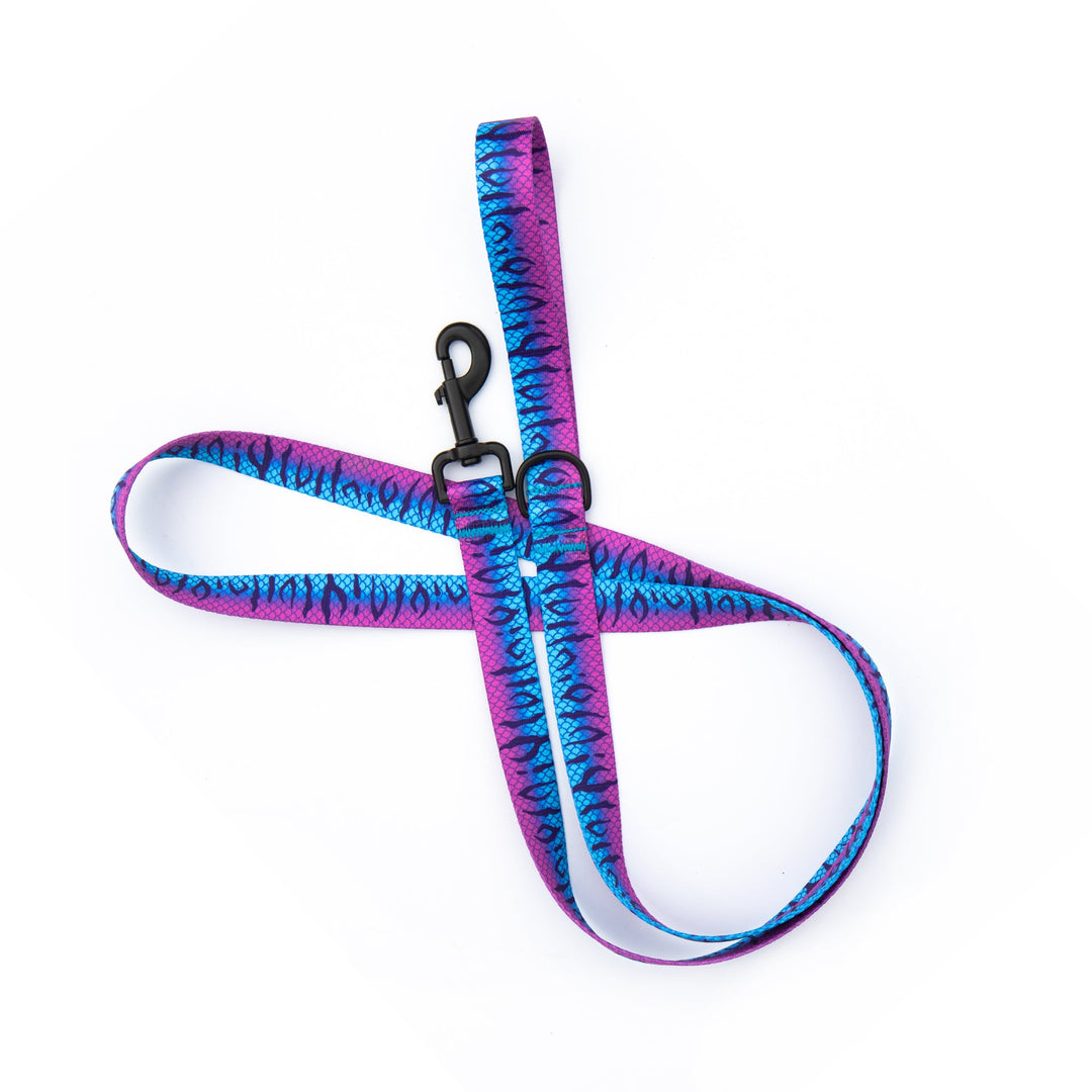 Purple Mackerel Dog Leash | SeaFlower Co