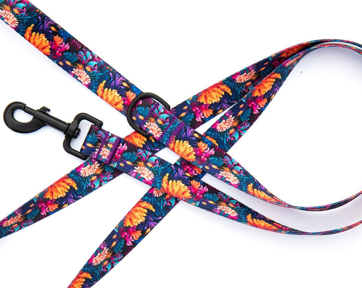 Coral Reef Dog Leash | SeaFlower Co