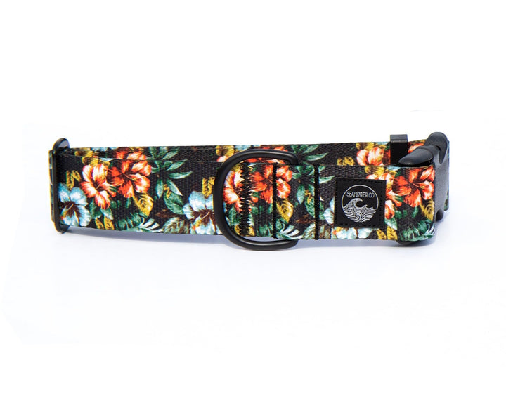 Hawaiian Floral Dog Collar | SeaFlower Co