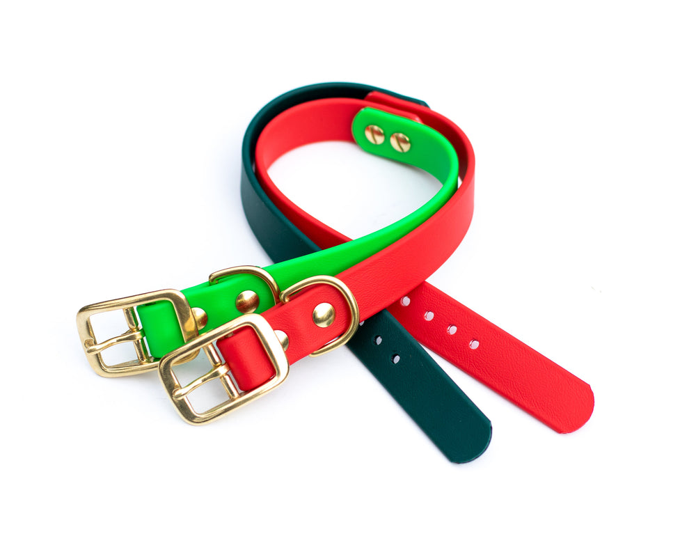 Christmas BioThane® Collars | SeaFlower Co