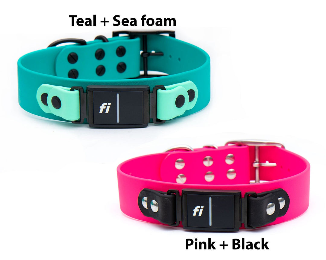 1.5" Fi Compatible BioThane® Collar (Series 3) | SeaFlower Co