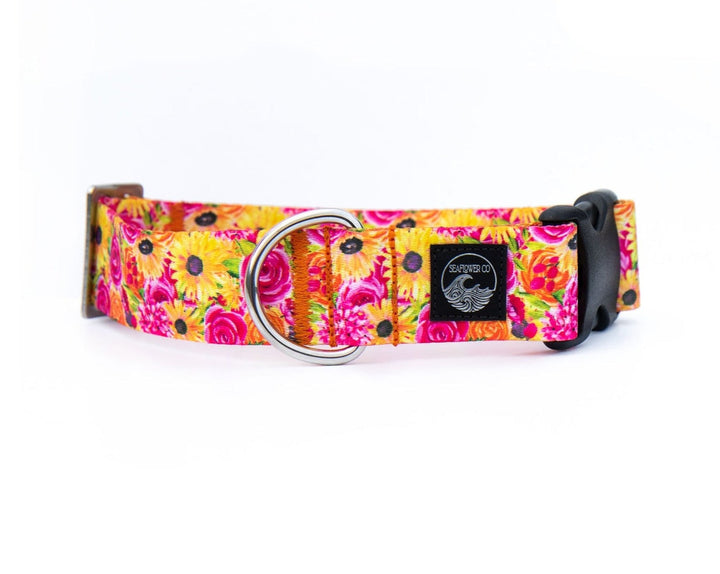 Summer Floral Dog Collar | SeaFlower Co