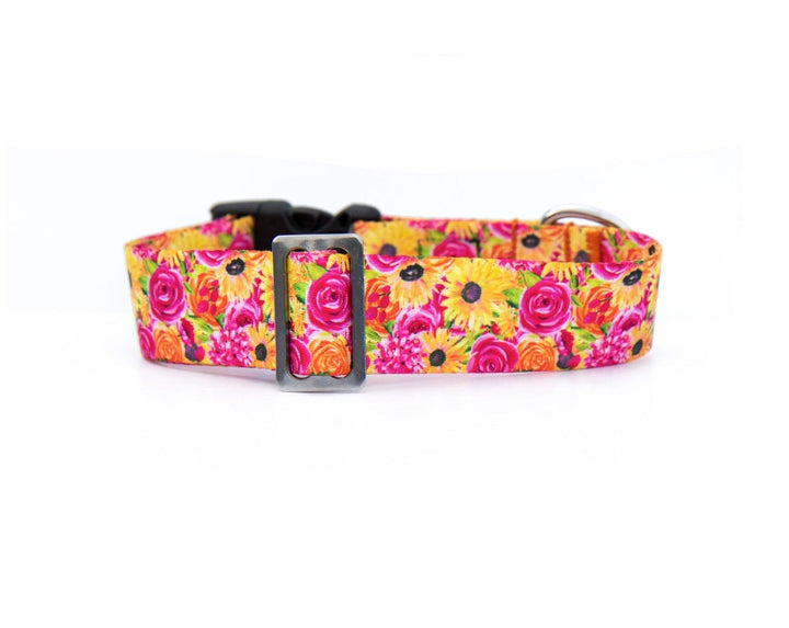 Summer Floral Dog Collar | SeaFlower Co