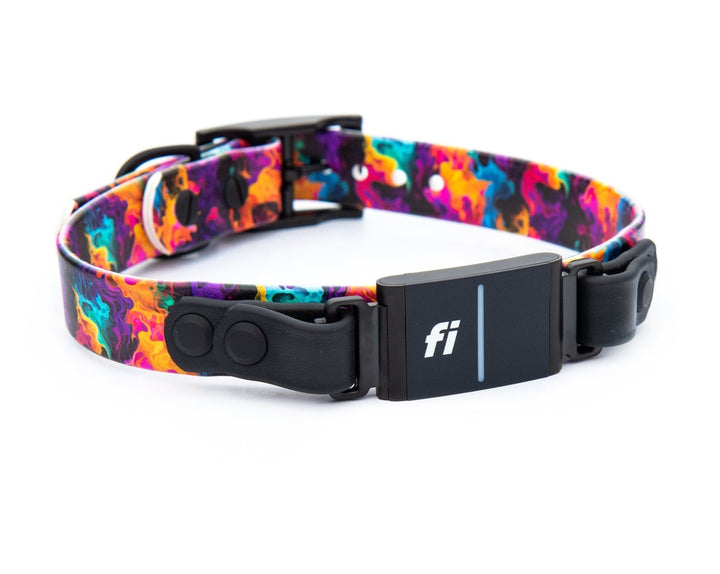 Patterned BioThane Fi 3 Compatible Collar | SeaFlower Co