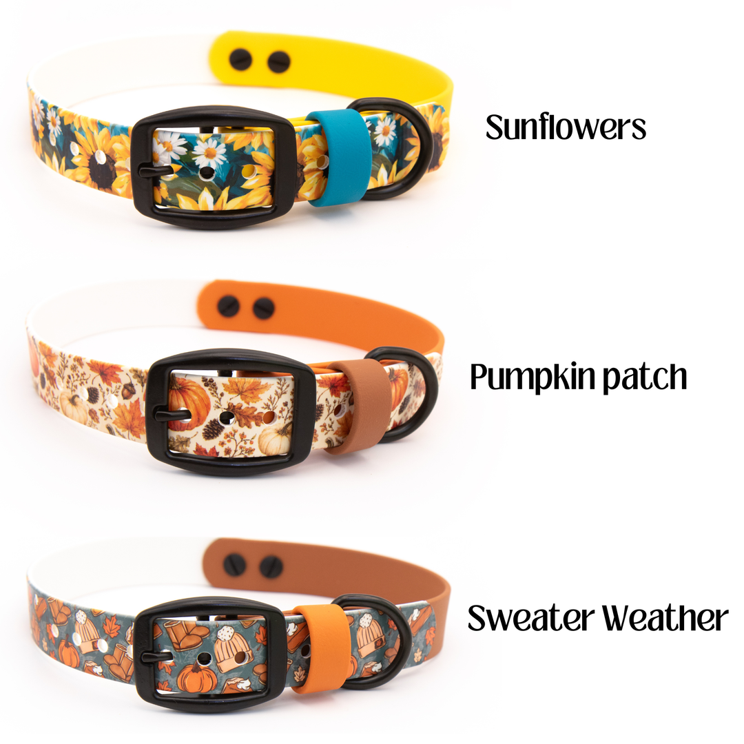 Autumn UV-Printed BioThane® Collar