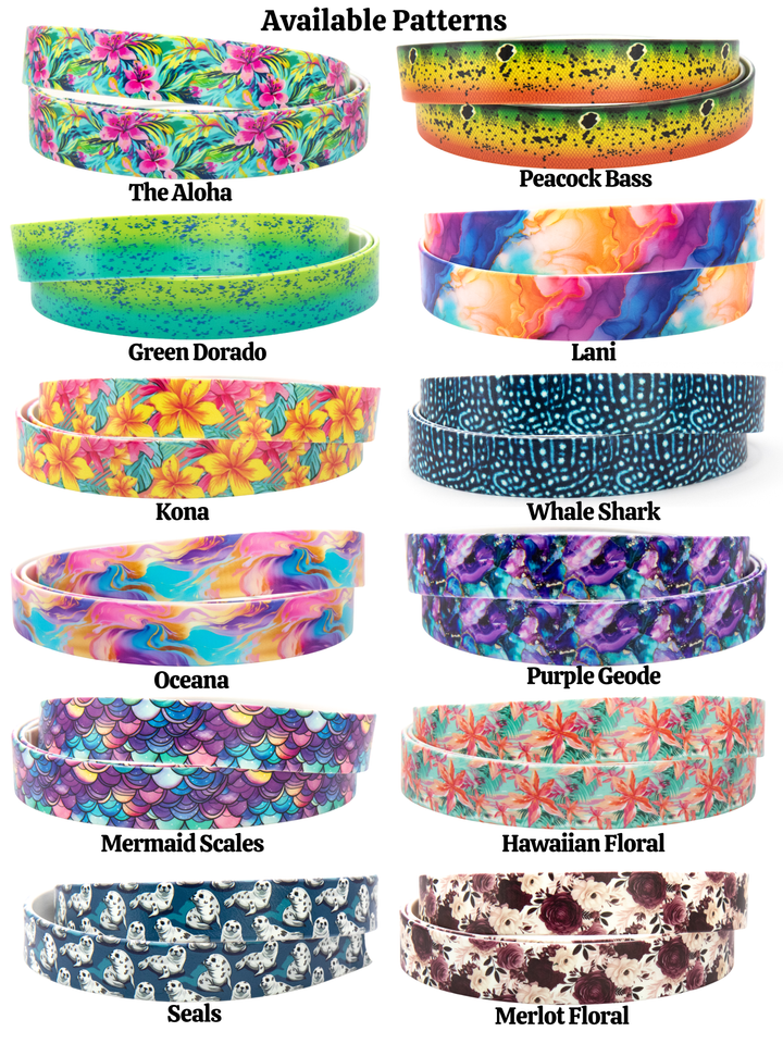 UV-Printed BioThane® Standard Leash | Pick Your Pattern