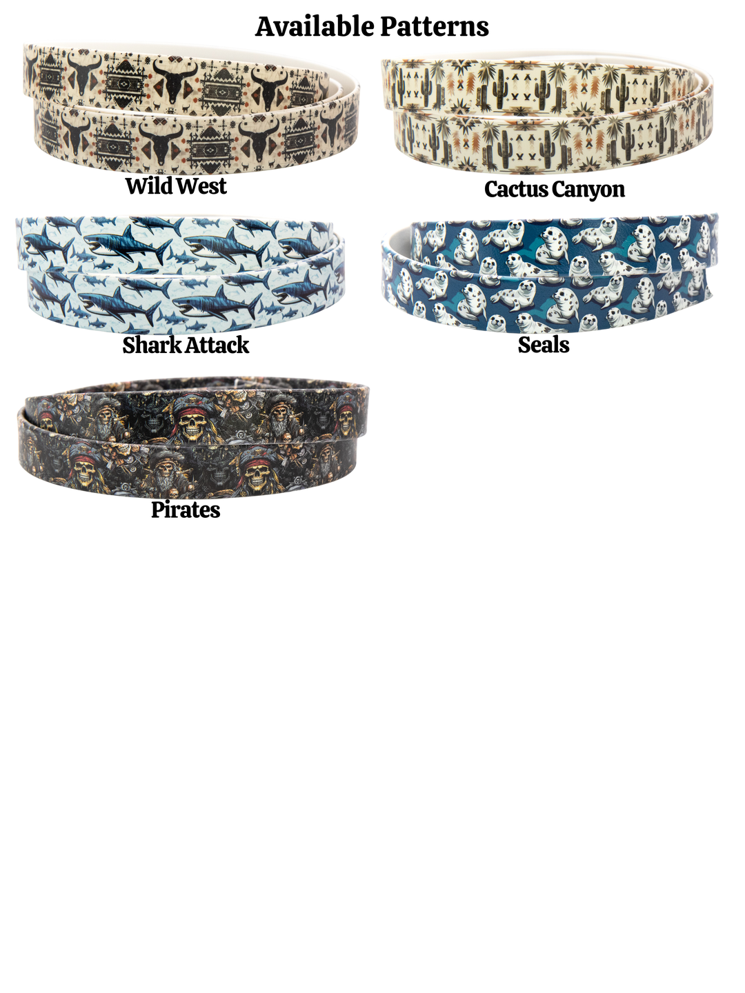 UV-Printed BioThane® Standard Leash | Pick Your Pattern