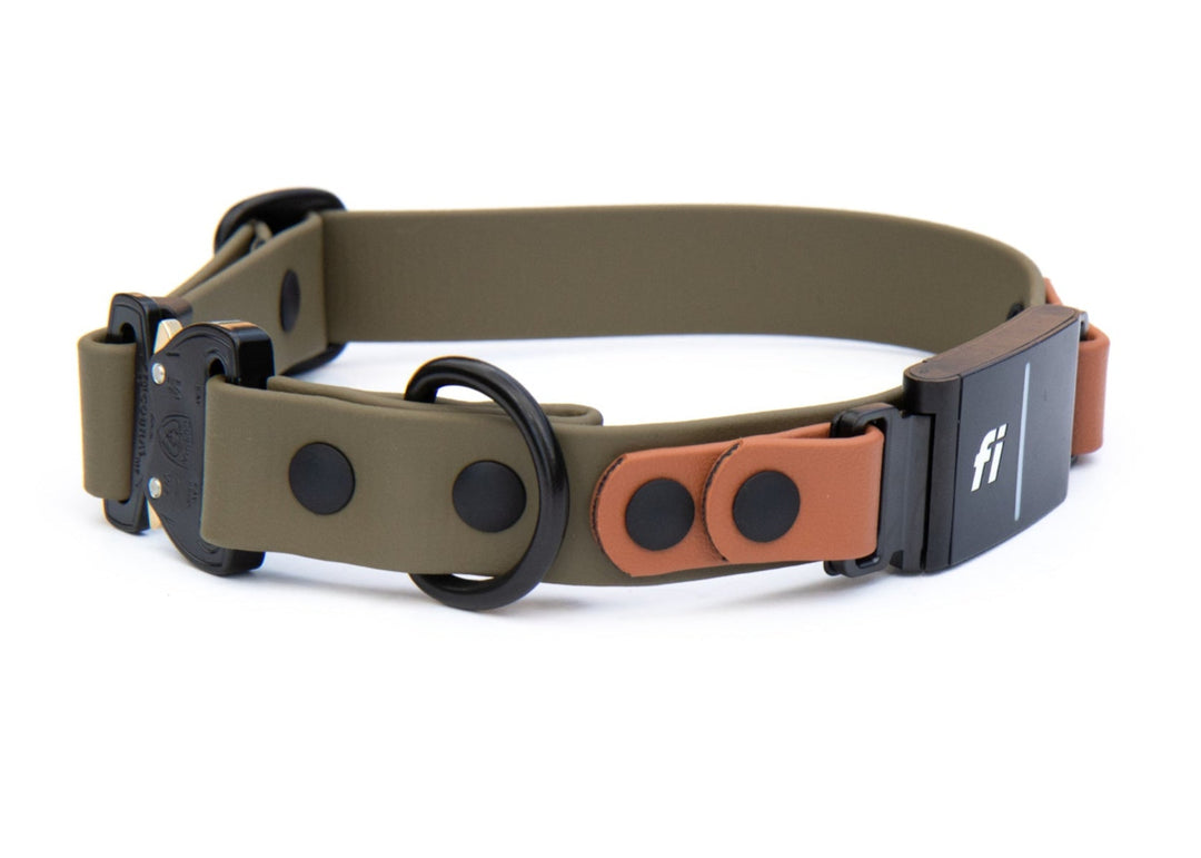 Fi Compatible Sereis 3/3+ Adjustable BioThane® Collar | Waterproof Pet Gear