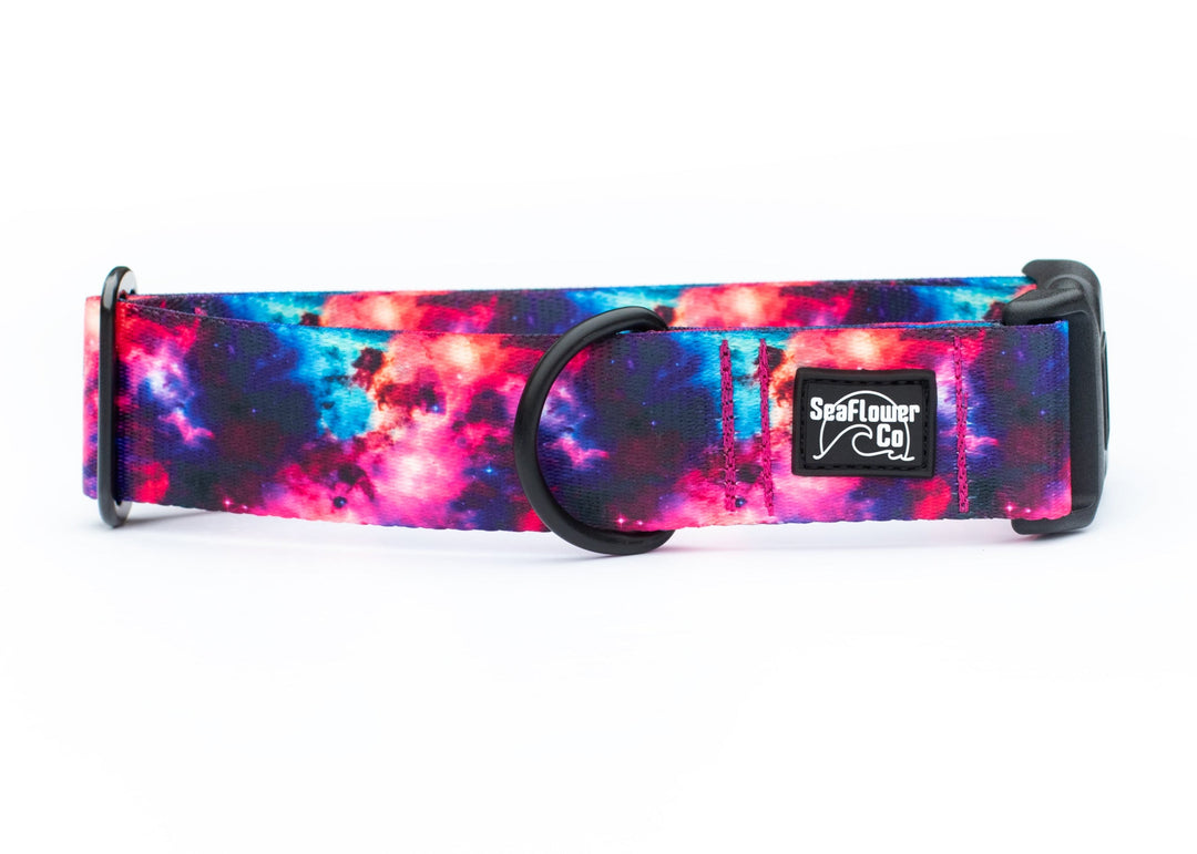 Vibrant Galaxy Dog Collar | Durable Dog Gear