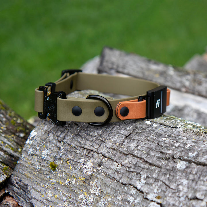 Fi Compatible 3/3+ Adjustable BioThane Collar With Quick Release Buckle | SeaFlower Co