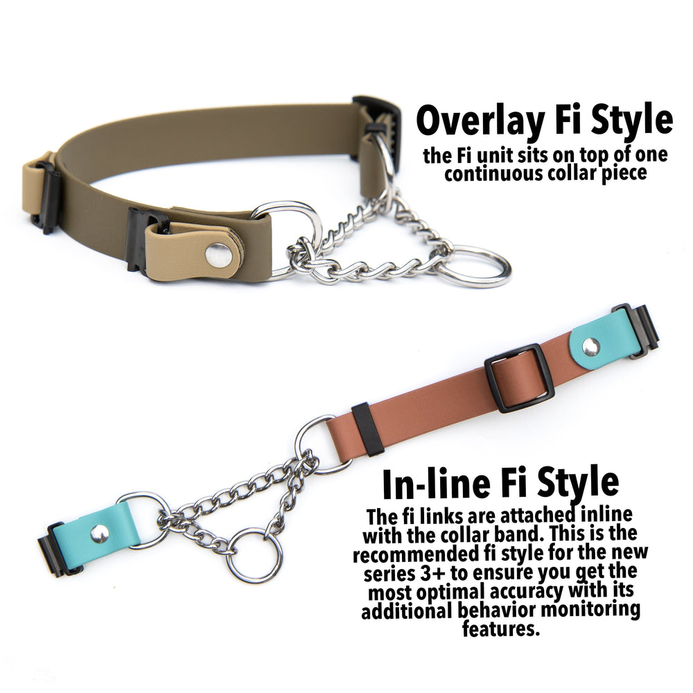 Fi Compatible Series 3/3+ Adjustable BioThane® Martingale | SeaFlower Co