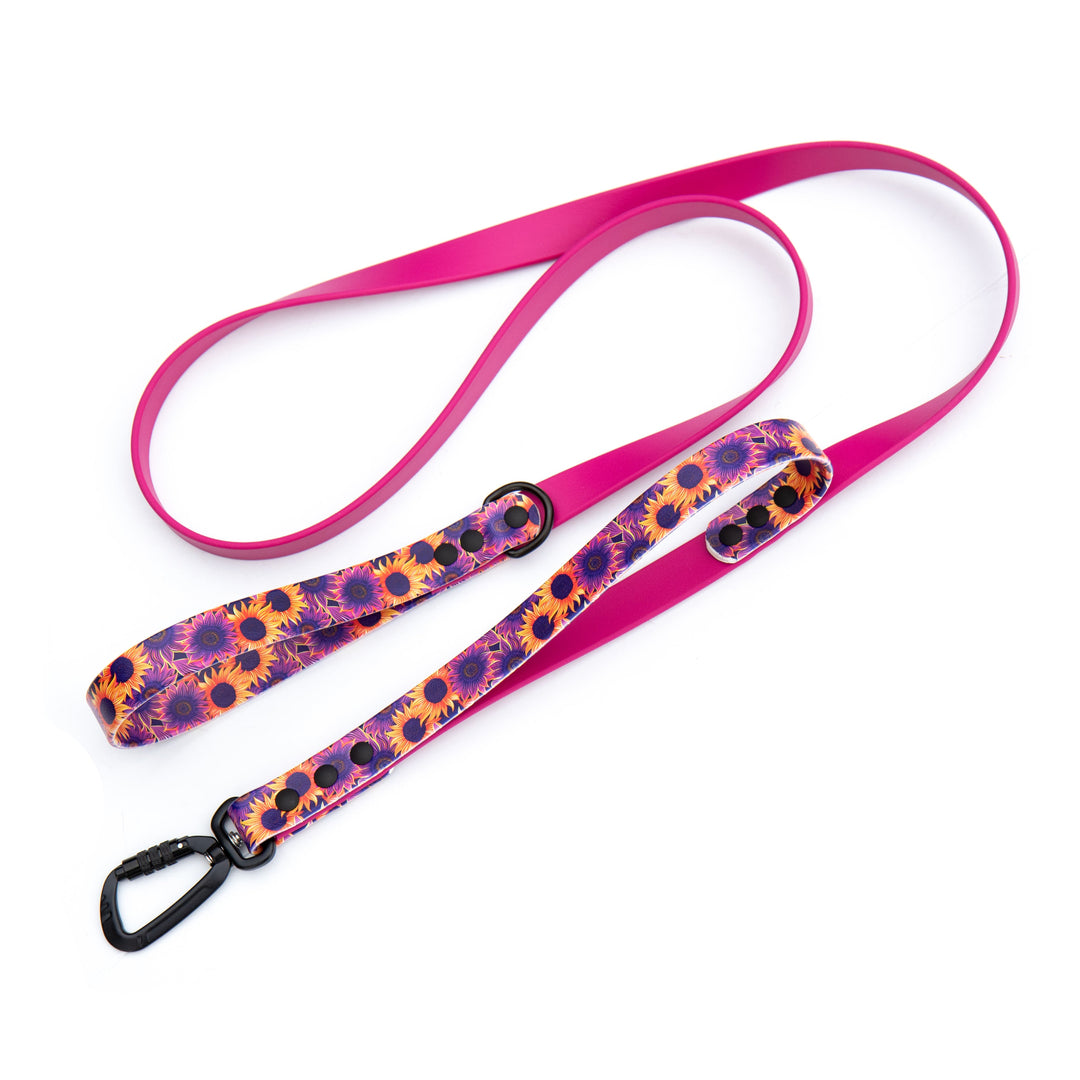 UV-Printed BioThane® Leash With Traffic Handle | Pick Your Pattern