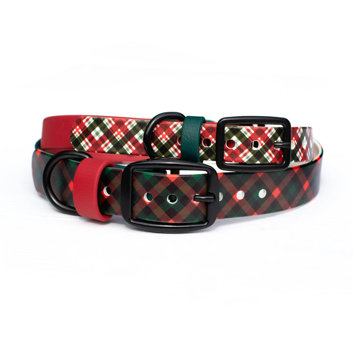 Holiday UV-Printed BioThane® Collars | SeaFlower Co