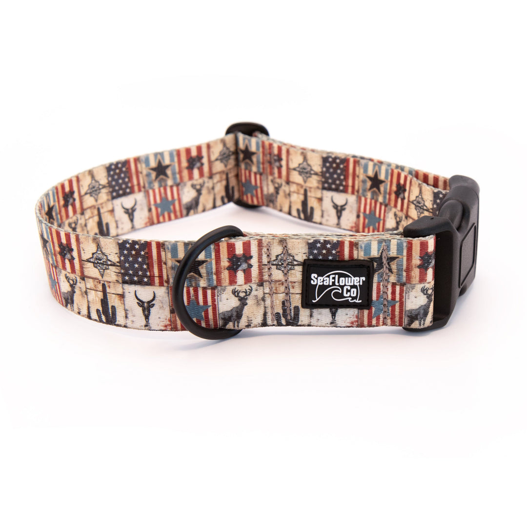 Wild West Dog Collar Print | SeaFlower Co