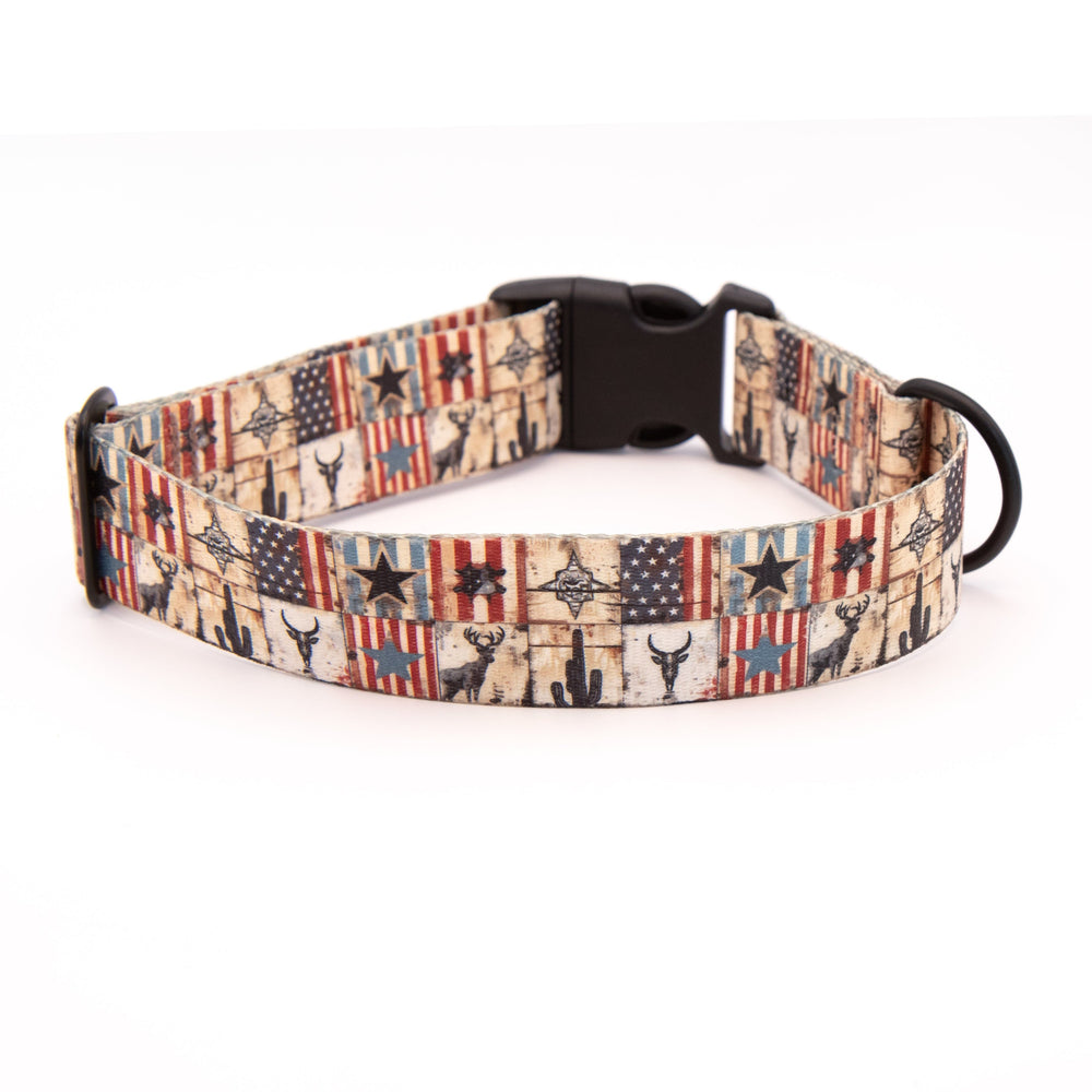 Wild West Dog Collar Print | SeaFlower Co