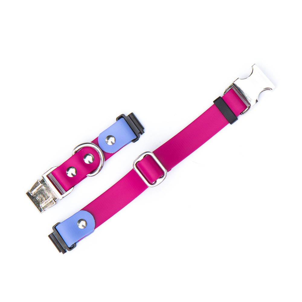 Fi Compatible Series 3/3+ BioThane Adjustable Dog Collar | SeaFlower Co