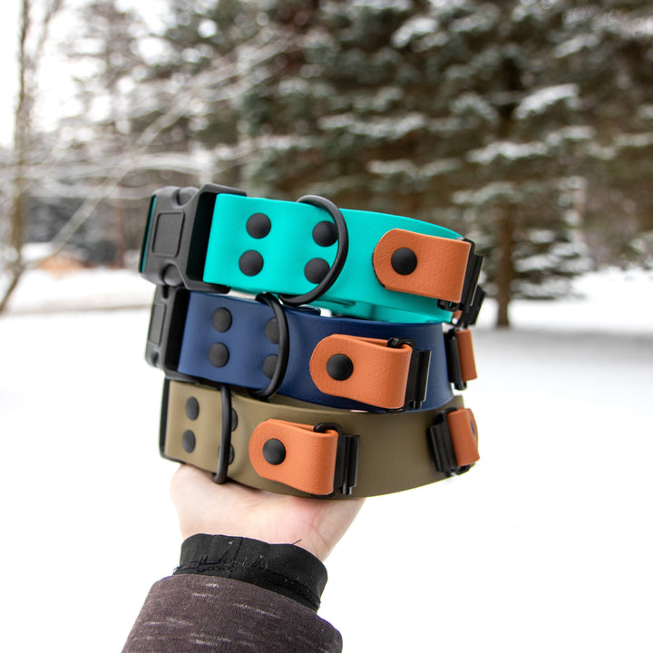 Fi Compatible 3/3+ Adjustable BioThane Collar With Quick Release Buckle | SeaFlower Co
